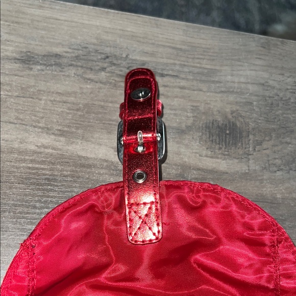 American Girl Bath And Body Works Red Crossbody Shoulder Bag Purse Carry-All - Picture 6 of 9